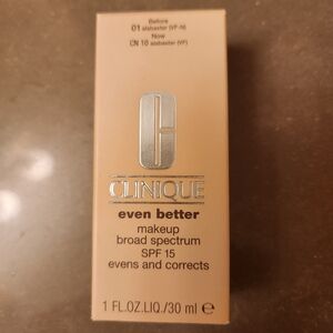 Clinique Even Better (alabaster) makeup